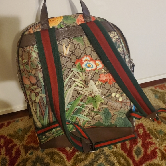 GUCCI GG Supreme Monogram Tian Backpack - Picture 6 of 6